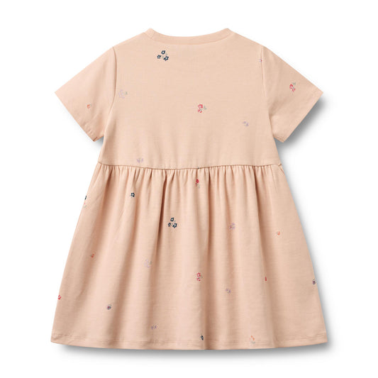 Wheat Jersey Kleid S/S Anna "Rose Flowers"