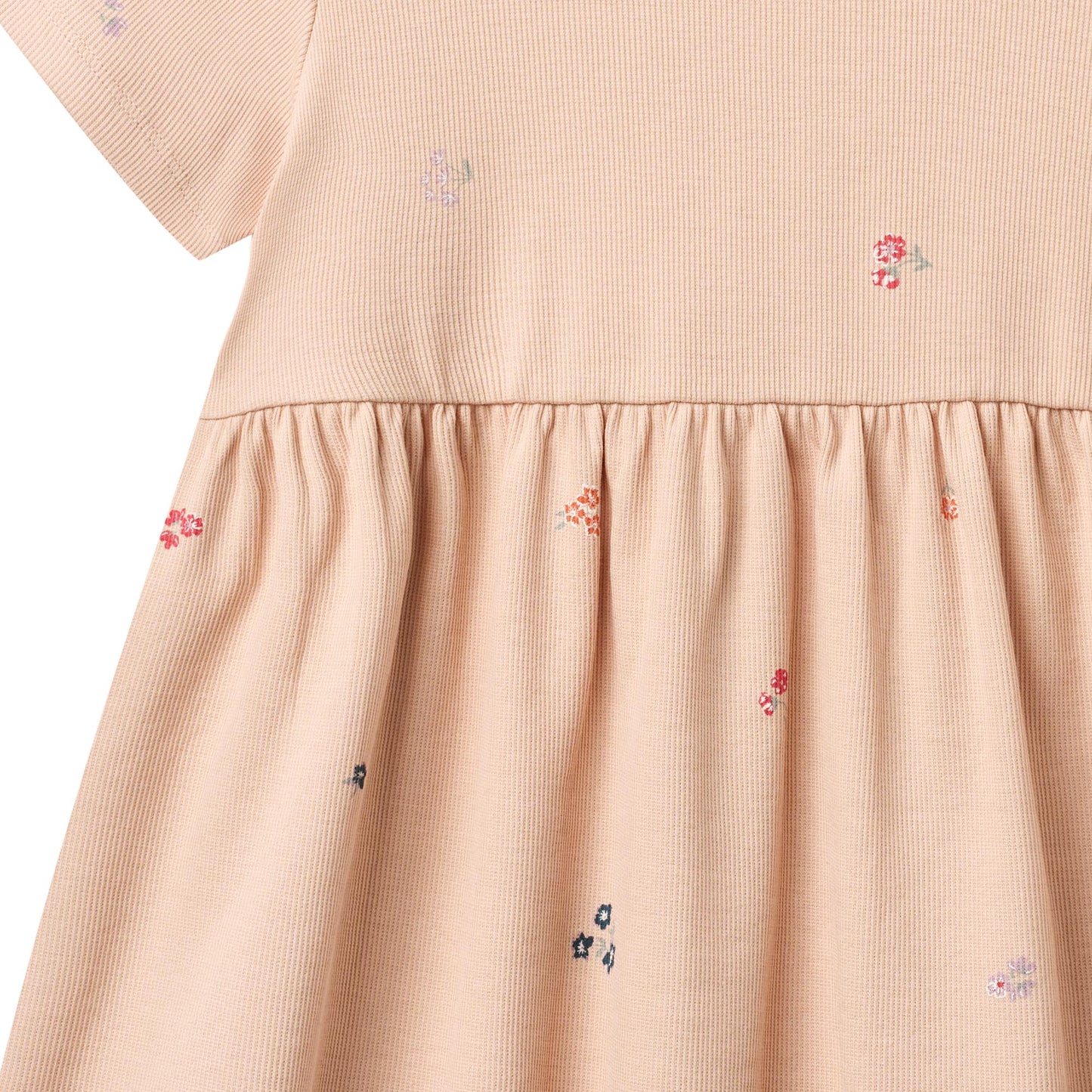 Wheat Jersey Kleid S/S Anna "Rose Flowers"