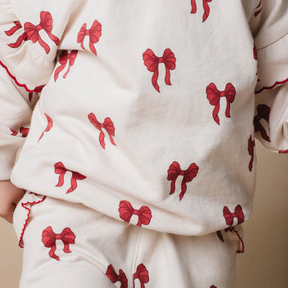 That`s mine Sweatshirt Amelia "Rouge boucle"