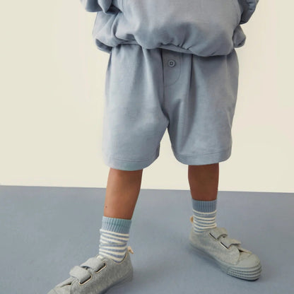 Gray Label Shorts mit Knöpfen "Stone Grey"