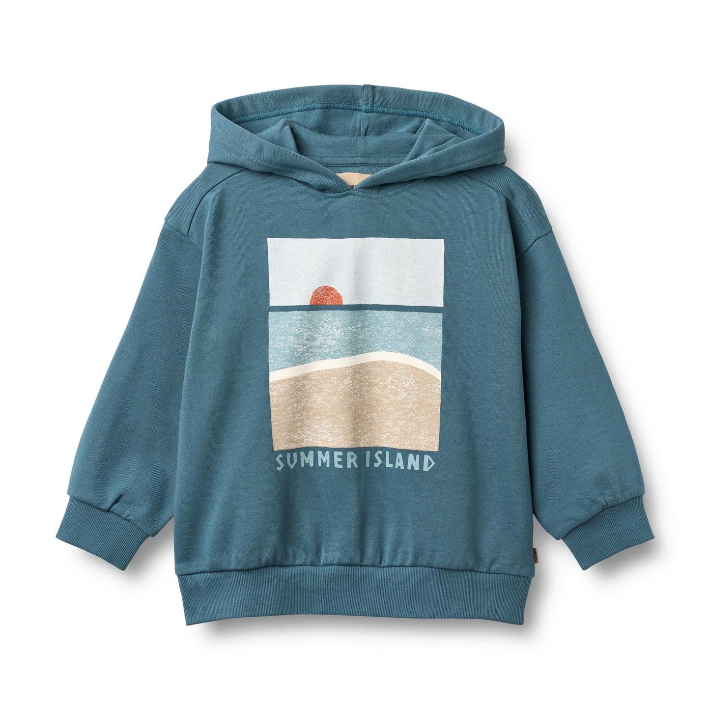 Wheat Sweatshirt L/S Francis "Blue Teal"