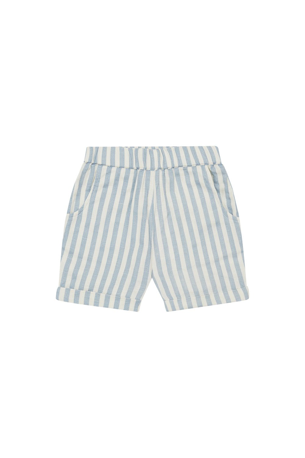 Leevje Leinenshorts "Blue Stripes"