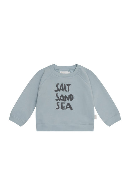 Leevje Unisex Oversized Sweatshirt "Salt Sand Sea"