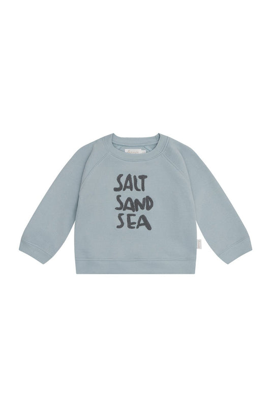 Leevje Unisex Oversized Sweatshirt "Salt Sand Sea"