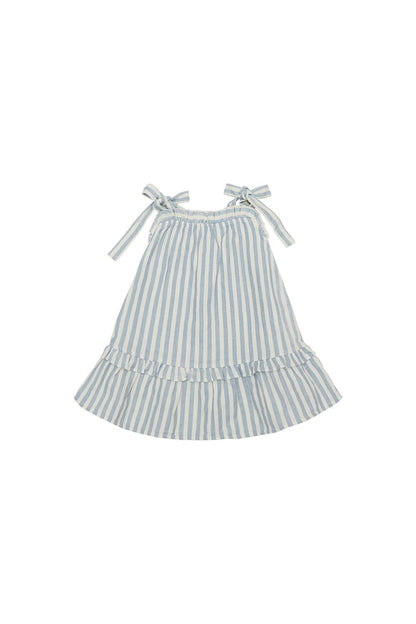 Leevje Leinenkleid "Blue Stripes"