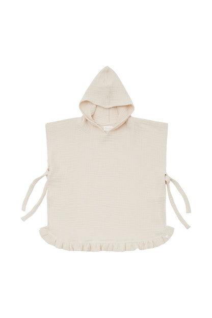 Leevje Poncho aus Musselin - verschiedene Farben