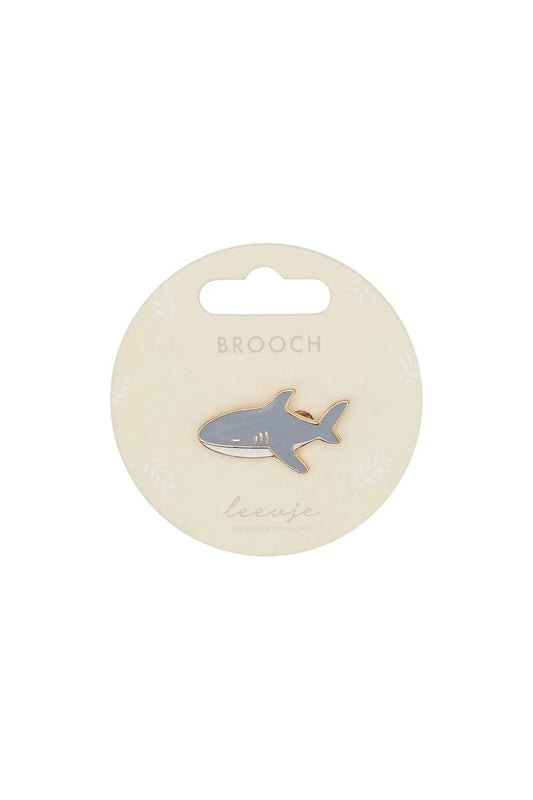 Leevje Brosche "Shark"