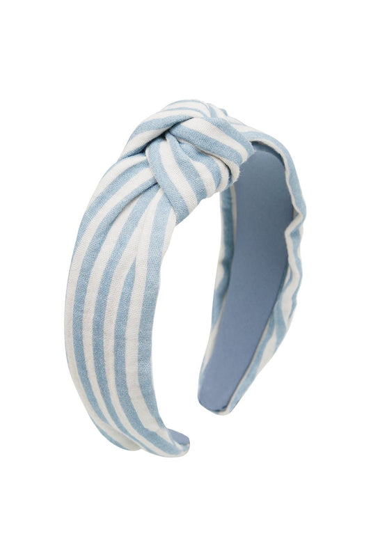 Leevje Haarreif "Blue Stripes"