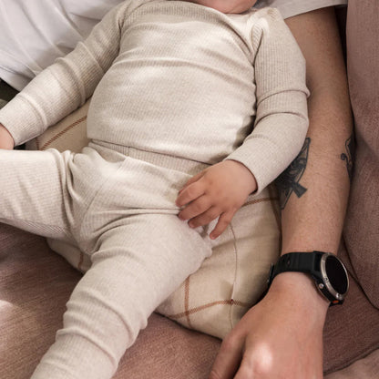 MarMar Copenhagen Leg Leggings Light Beige Melange – mit Modal