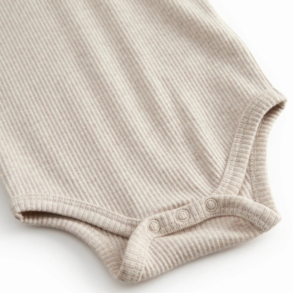 MarMar Copenhagen Langarm Body Light Beige Melange – mit Modal