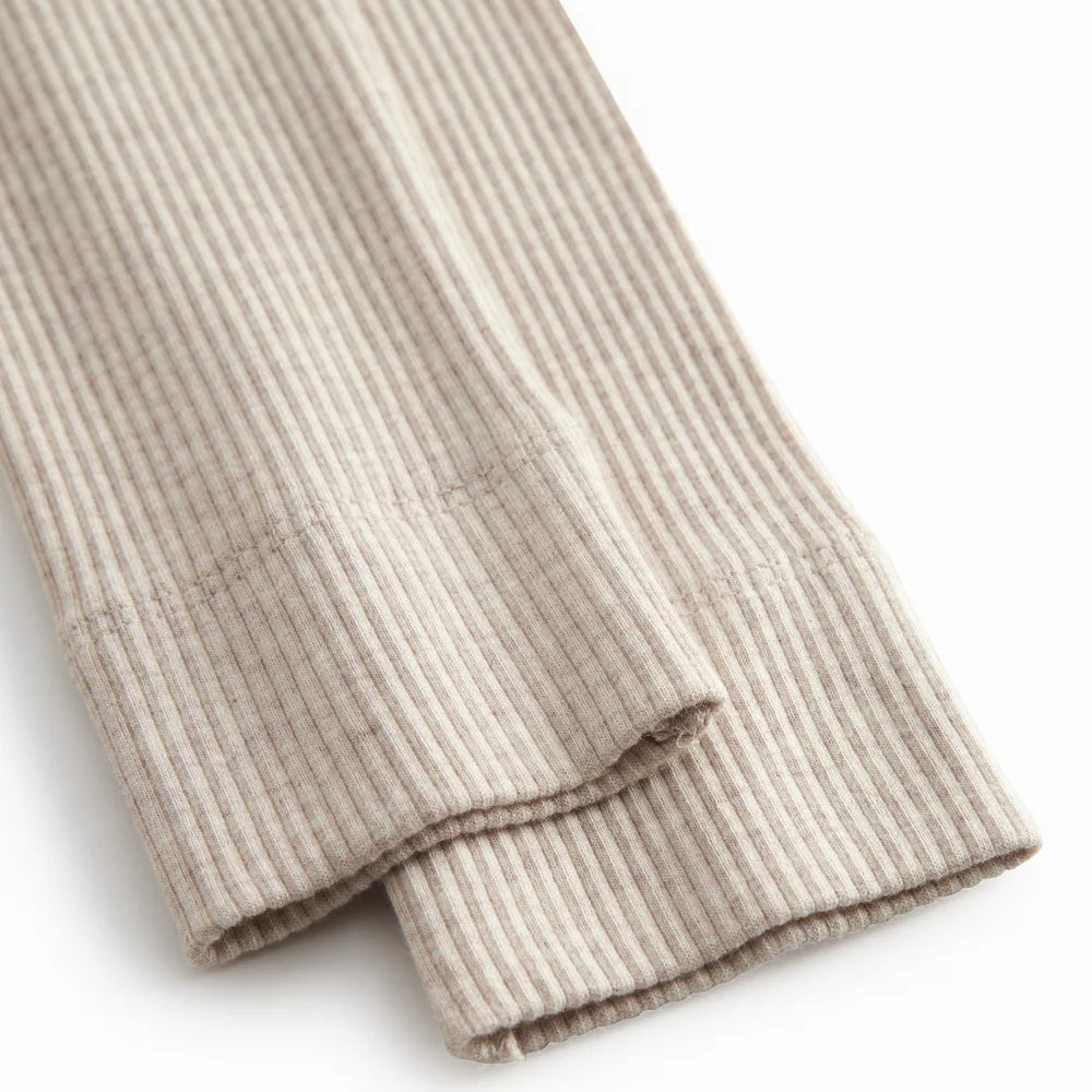 MarMar Copenhagen Leg Leggings Light Beige Melange – mit Modal