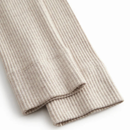 MarMar Copenhagen Leg Leggings Light Beige Melange – mit Modal