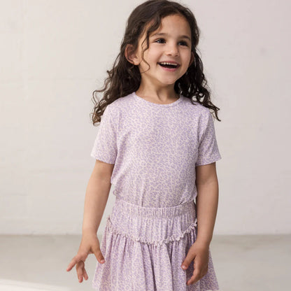 MarMar Copenhagen Leo T-Shirt "Lilac Leo" – Viskose