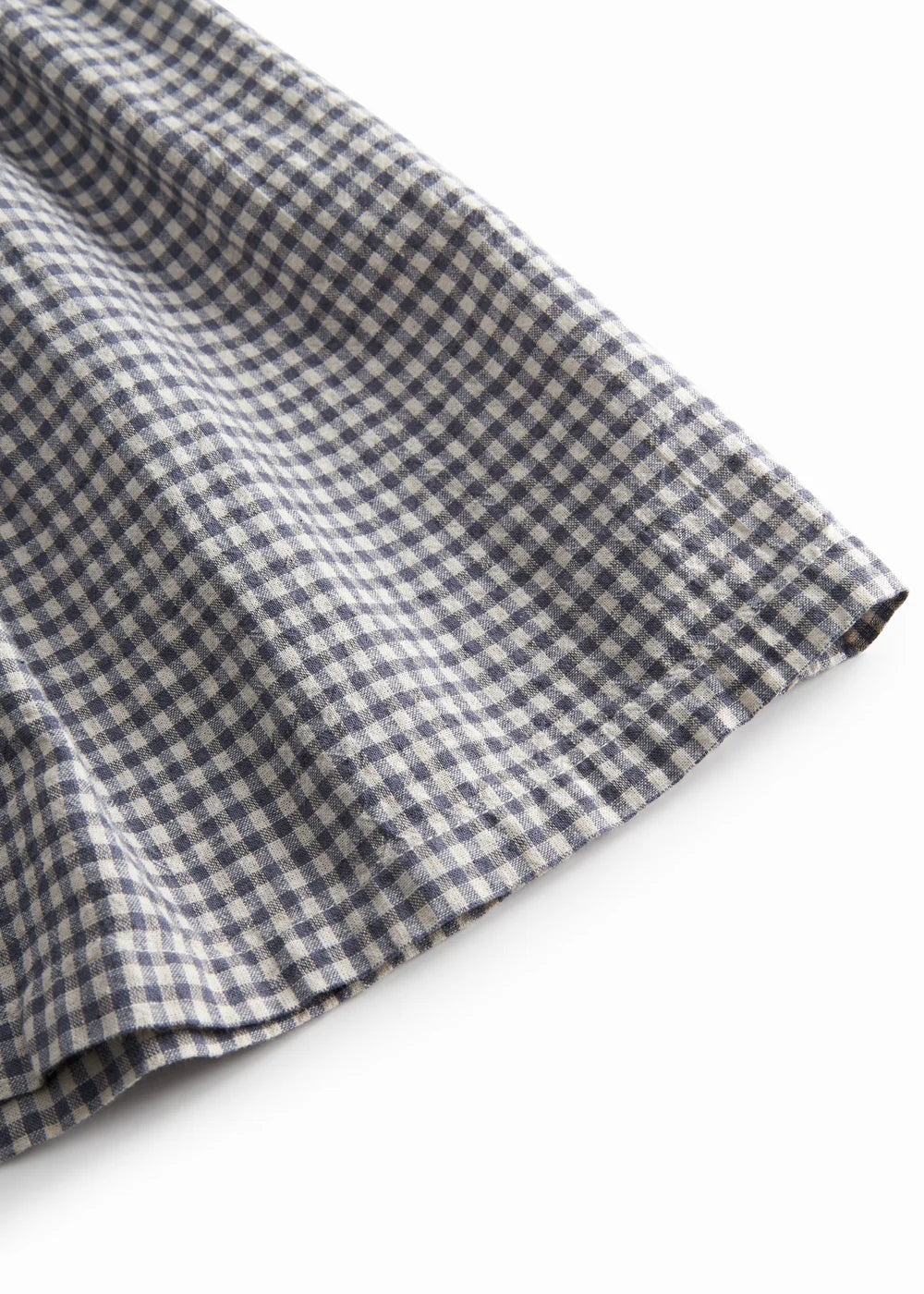 MarMar Copenhagen Darame Kleid "Marine Check" – Baumwolle & Leinen