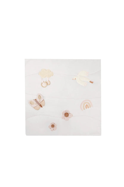 Leevje Activity Decke Butterfly "light pink"