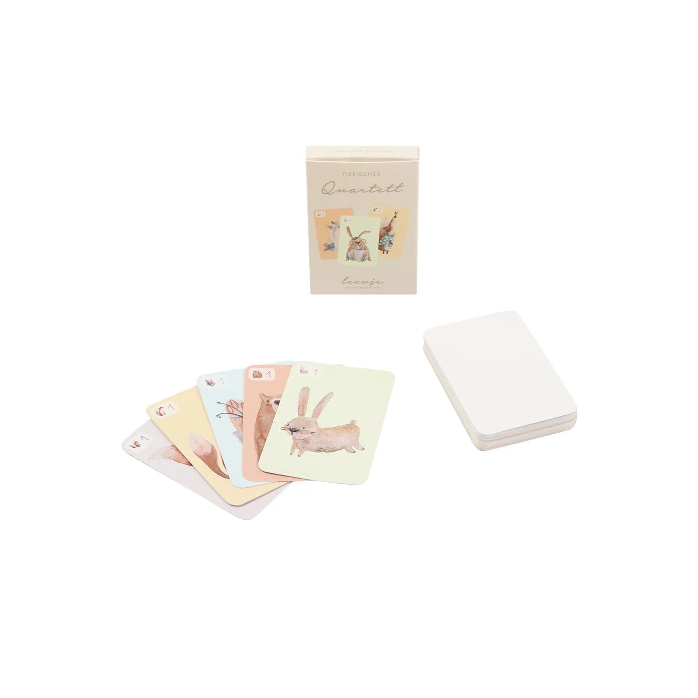 Leevje Kartenspiel Quartett