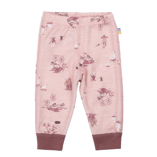 Joha Leggings aus Wolle-Bambus "Tiermotiv"