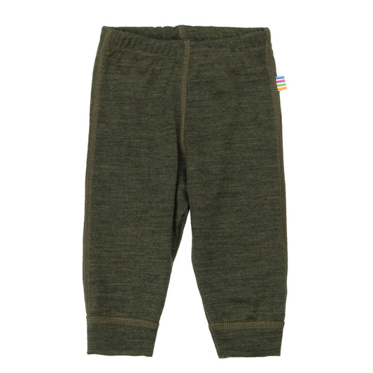 Joha Leggings aus Wolle-Seide "Moosgrün"