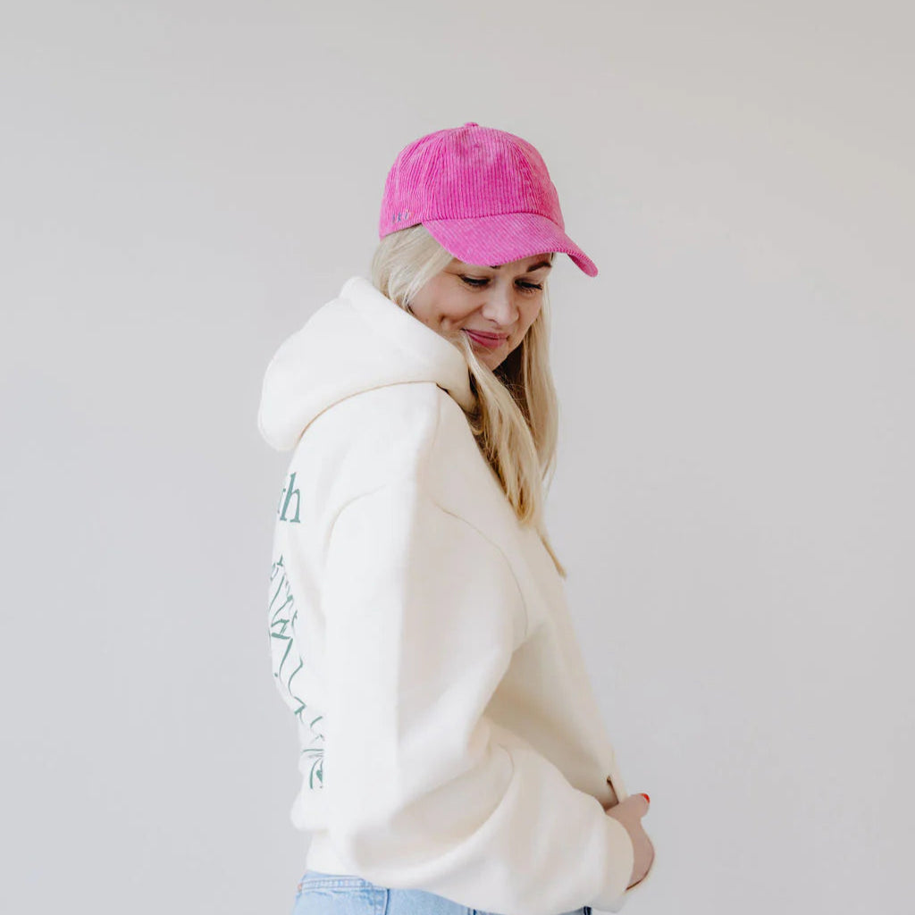 Lukkily Cap Cord pink