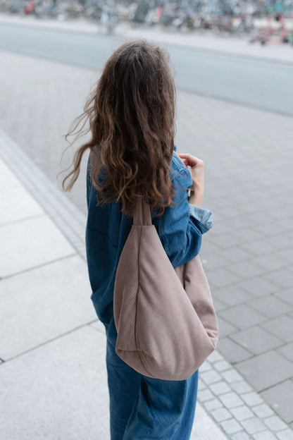 Lukkily Bag#1 "Cord Sand"