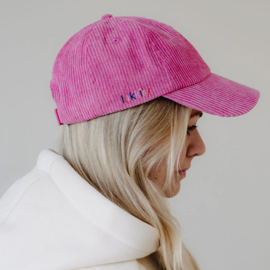 Lukkily Cap Cord pink