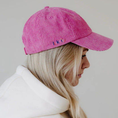 Lukkily Cap Cord pink
