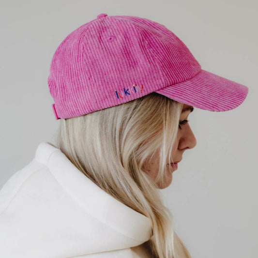 Lukkily Cap Cord pink