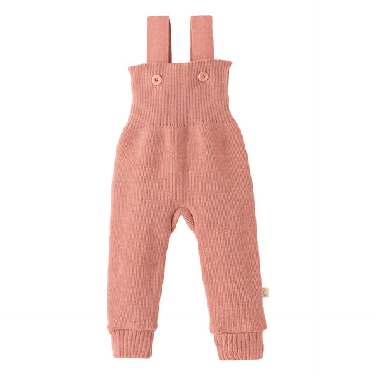 Disana Strick-Trägerhose "Softpink"