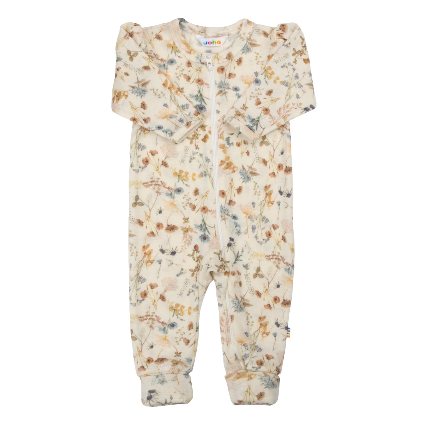Joha Jumpsuit aus Merinowolle "Blumenprint"