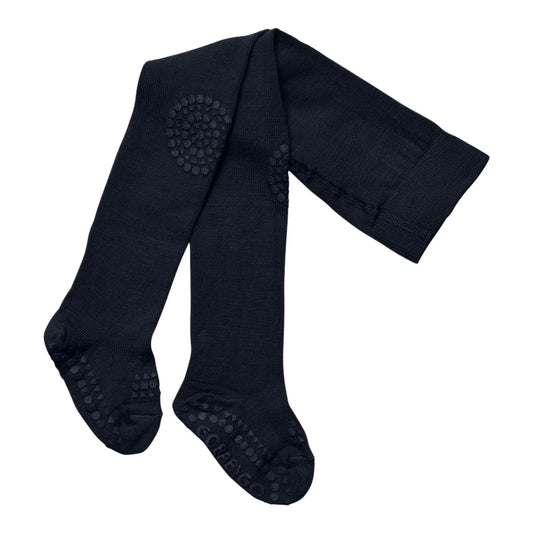 GoBabyGo Rutschfeste Krabbelstrumpfhose "Midnight Blue"