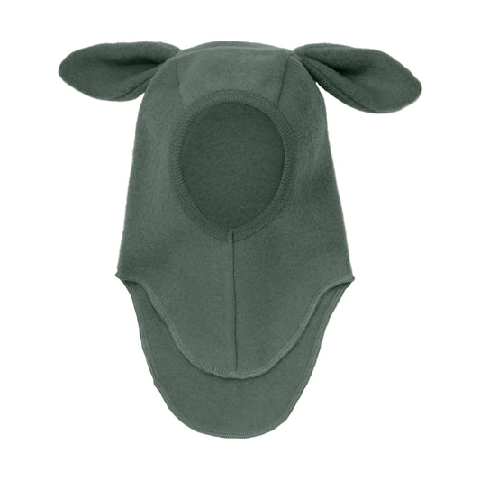 Huttelihut Schlupfmütze aus Wollfleece mit Häschenohren "Beetle"