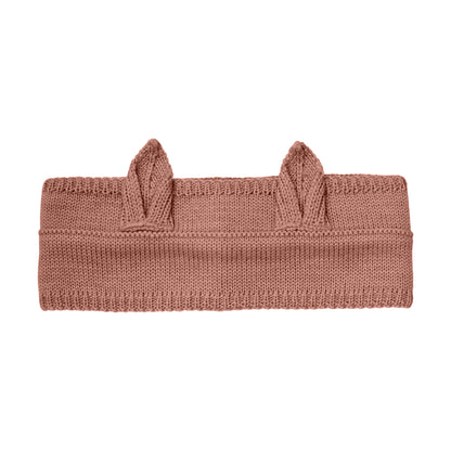 Huttelihut Stirnband aus Merinowolle "Burlwood"