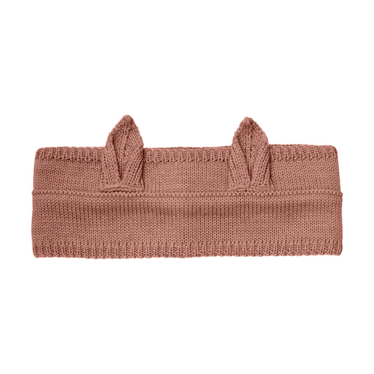 Huttelihut Stirnband aus Merinowolle "Burlwood"