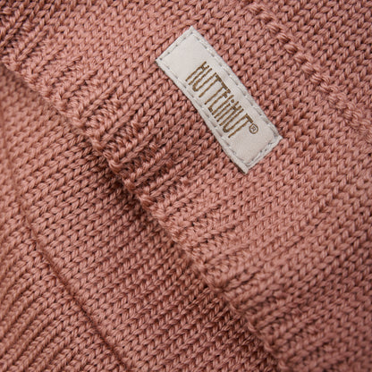 Huttelihut Stirnband aus Merinowolle "Burlwood"