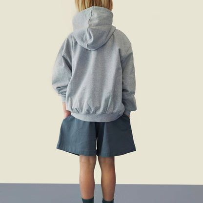 Gray Label Shorts mit Knöpfen "Blue Grey"