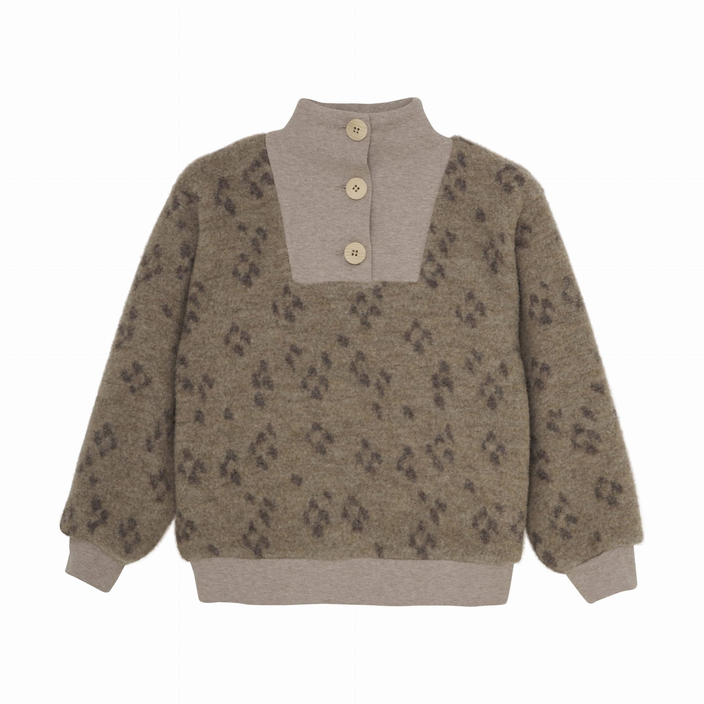 Huttelihut Merinowoll-Fleece Anorak "Etherea"