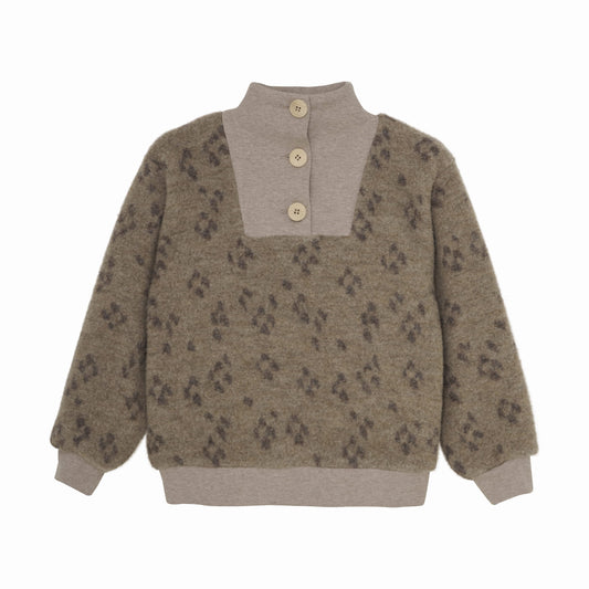 Huttelihut Merinowoll-Fleece Anorak "Etherea"