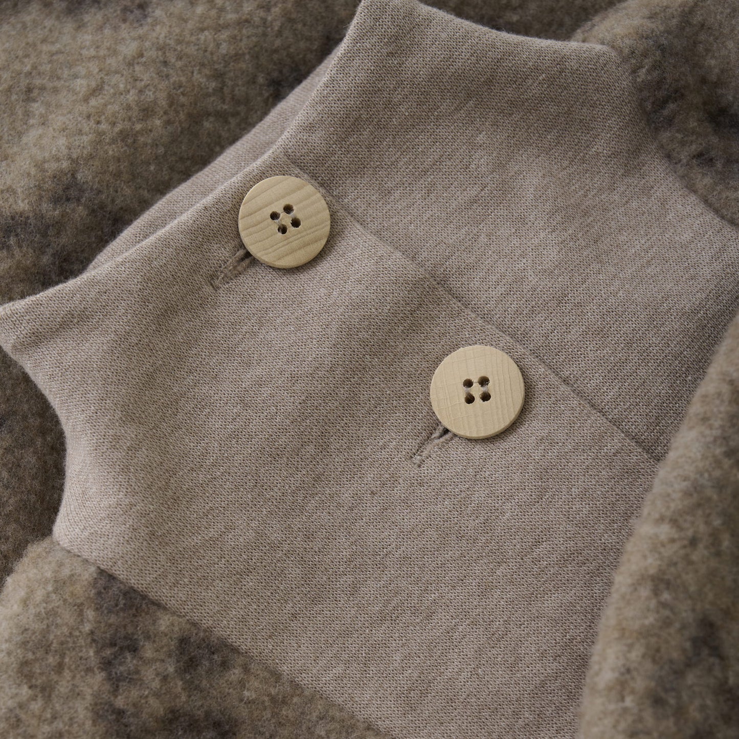 Huttelihut Merinowoll-Fleece Anorak "Etherea"