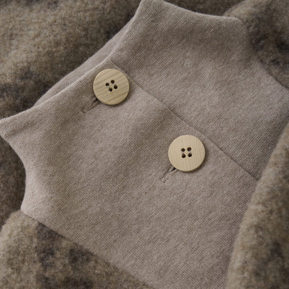 Huttelihut Merinowoll-Fleece Anorak "Etherea"