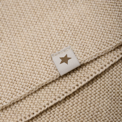 Huttelihut Strickloop aus Merinowolle "Sand Melange"