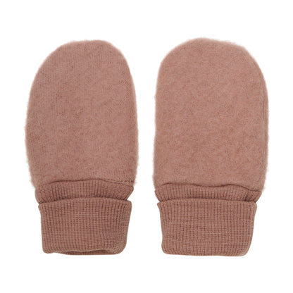 Huttelihut Fäustlinge aus Merinowollfleece "Burlwood"