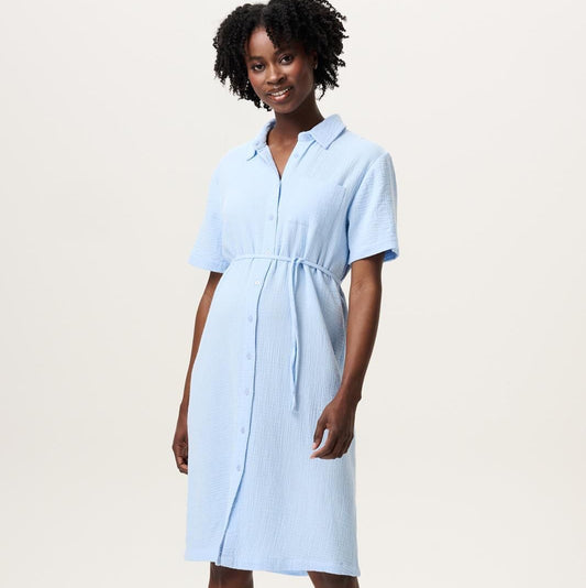 Noppies Nursing Kleid Cruz Light Sky