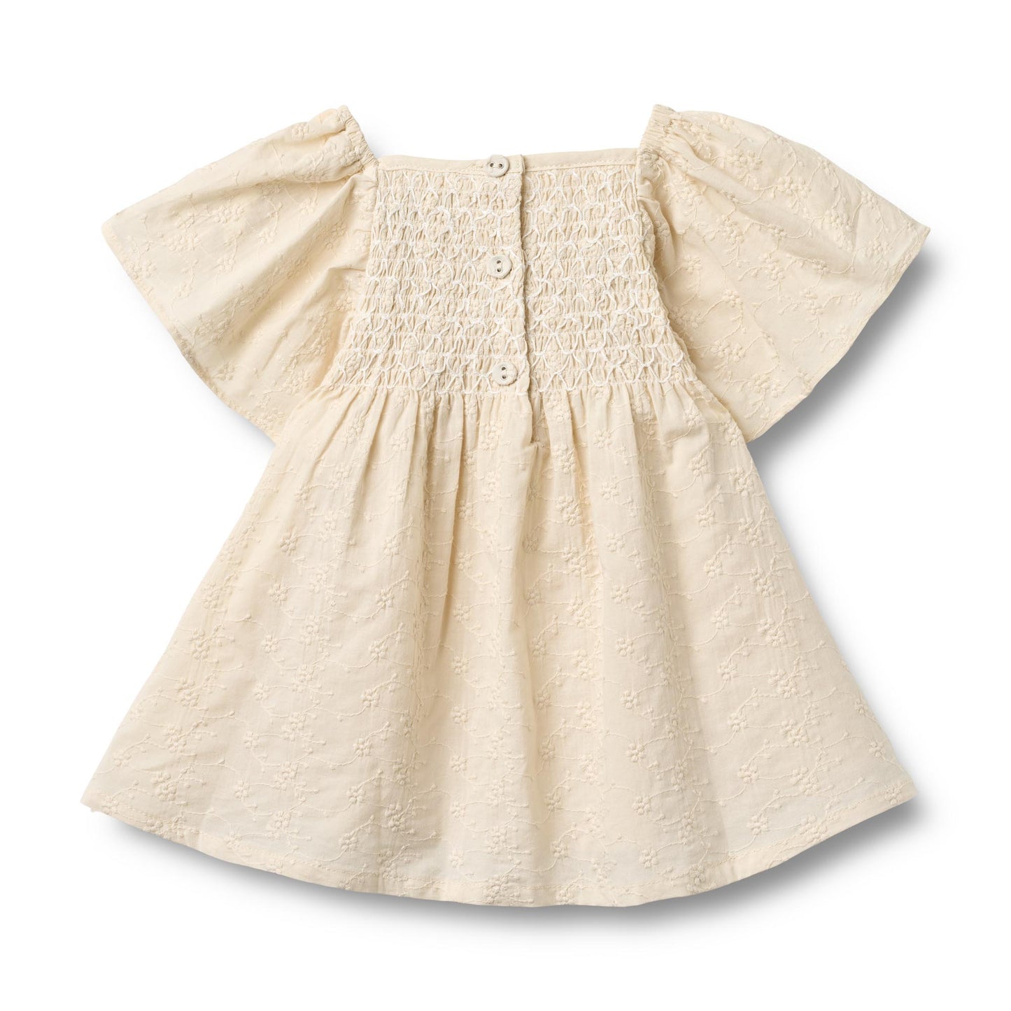 Wheat Babykleid Elva "eggshell"