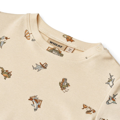 Wheat T-Shirt kurzarm Mikkel