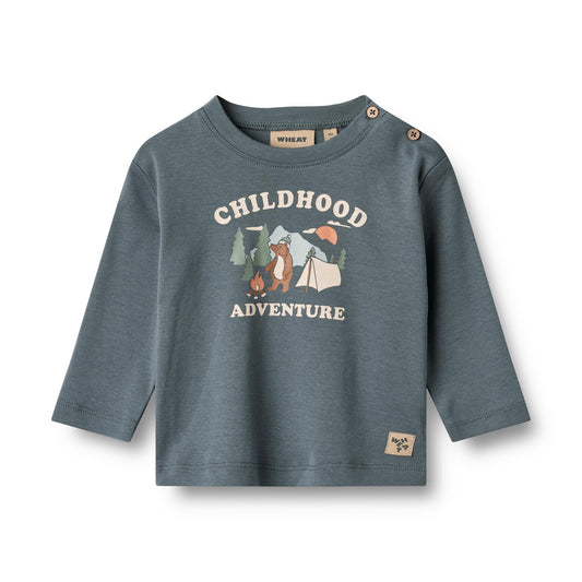 Wheat Langarmshirt Ray "Stormy Weather"