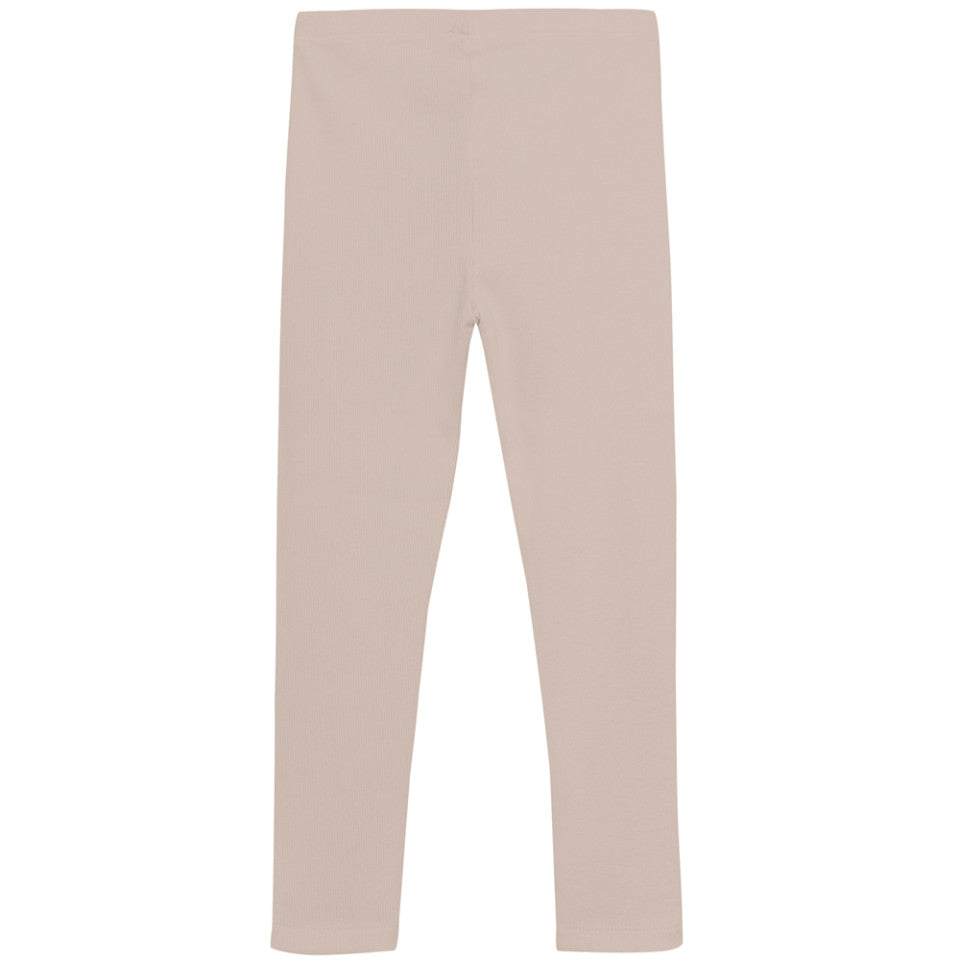 Huttelihut gerippte Leggins - Sepia Rose