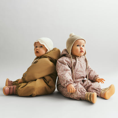 Wheat Strickbonnet Pomma "Warm Sand Melange"