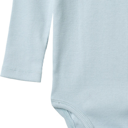 Wheat Rippstrick Body Spencer "Summer Sky"