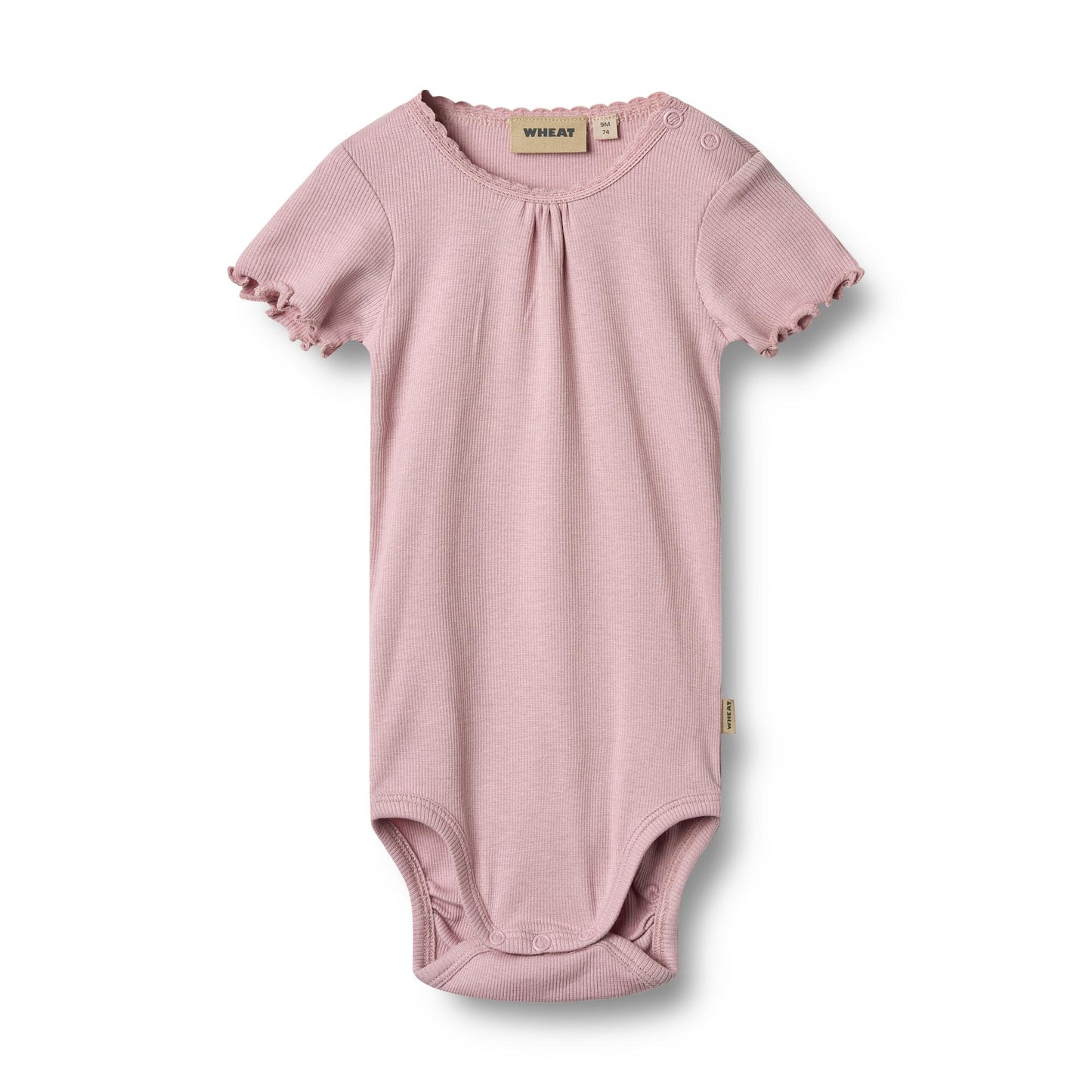 Wheat Rib Kurzarmbody Edna