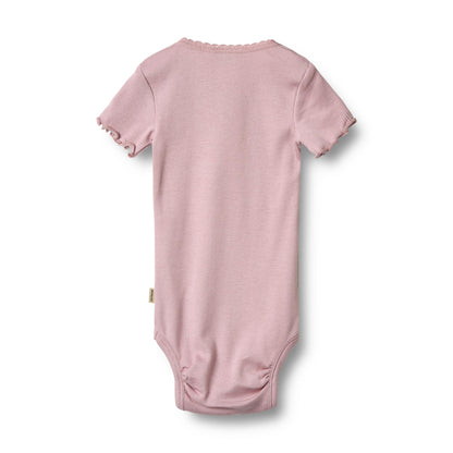 Wheat Rib Kurzarmbody Edna